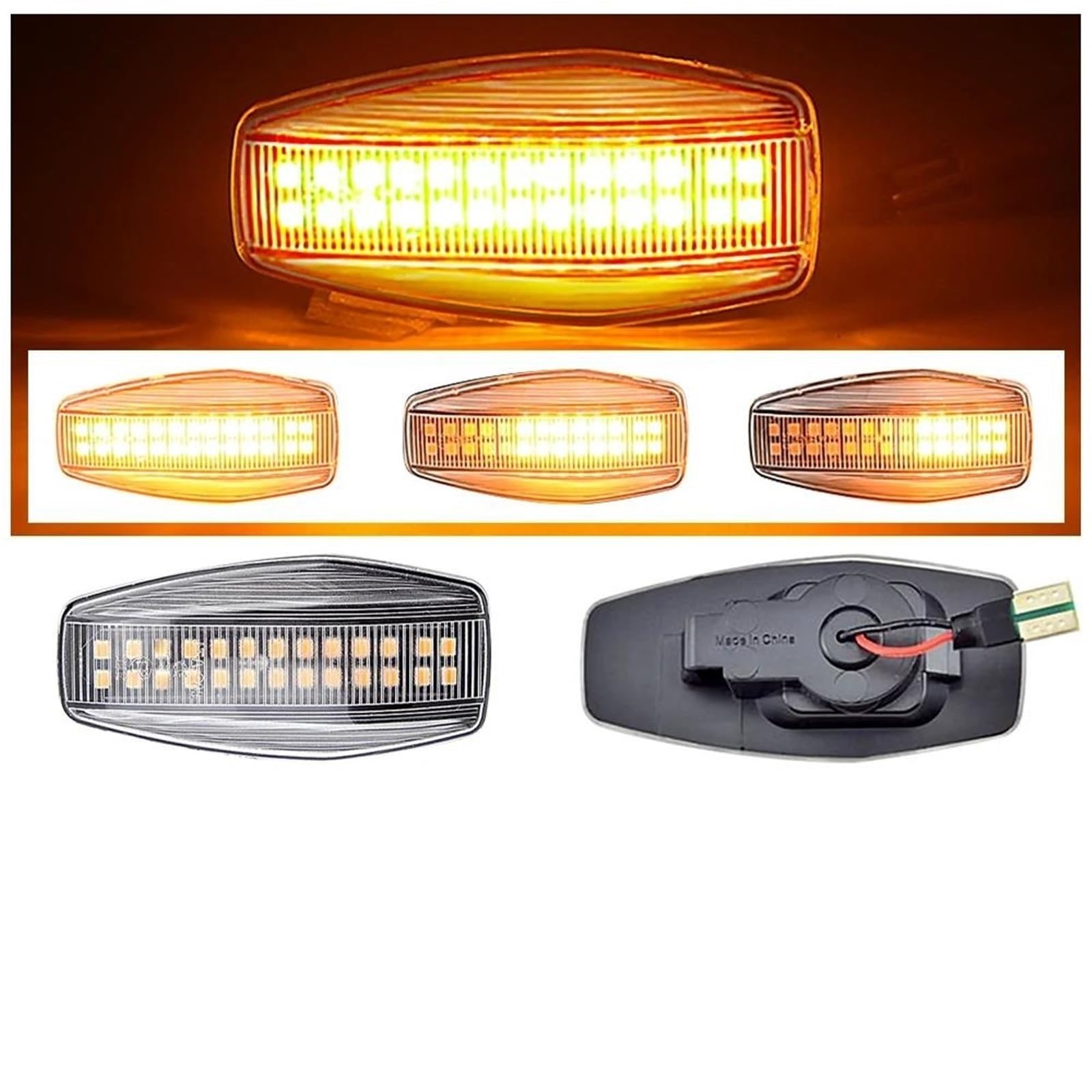 Genérico Luces intermitentes Para Hyundai i10 para Getz para Tucson