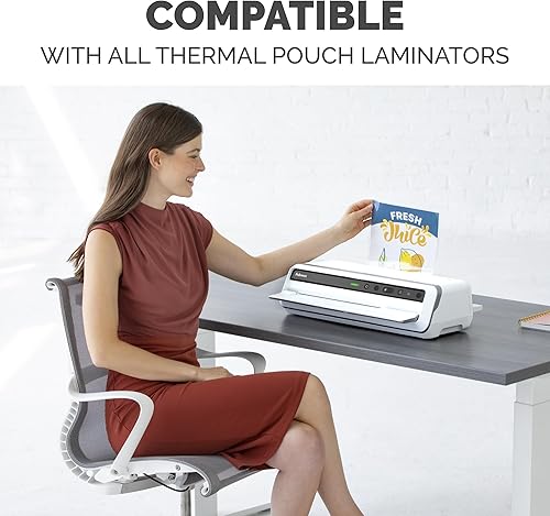 Miniatura 7 de Fellowes ImageLast Bolsas de laminación térmica UV, tamaño carta, 9 x 11-12 pulgadas, 3 mil, transparente, paquete de 160 bolsas