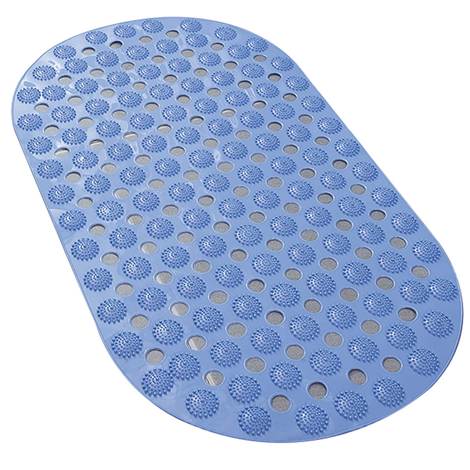 Tapis de bain antidérapant lavable en machine avec ventouses PVC