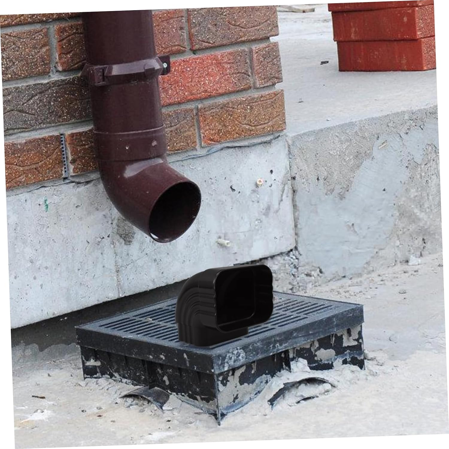 Replacement Aluminum Alloy Rain Elbow Connector Right Angle Downspout Fitting for Gutter Systems Durable and Easy to Install for Efficient Rainwater Diversion and Management