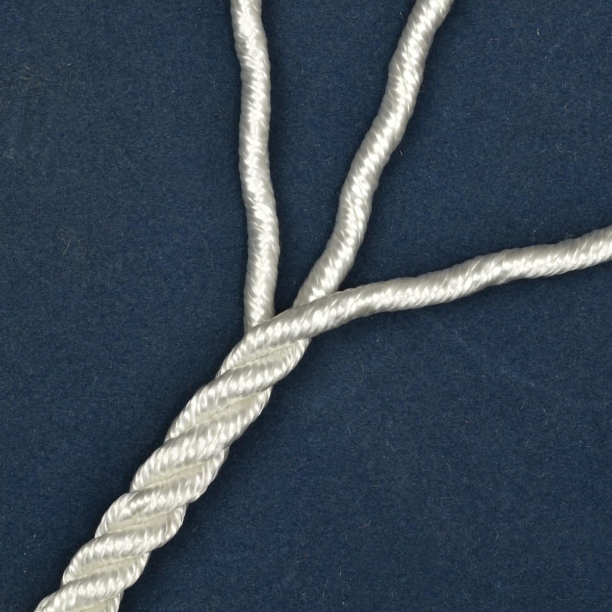 Corderie Italiane 006070832 Gherlino Cima per ormeggio, Diametro 10 mm, 50 metri, bianco