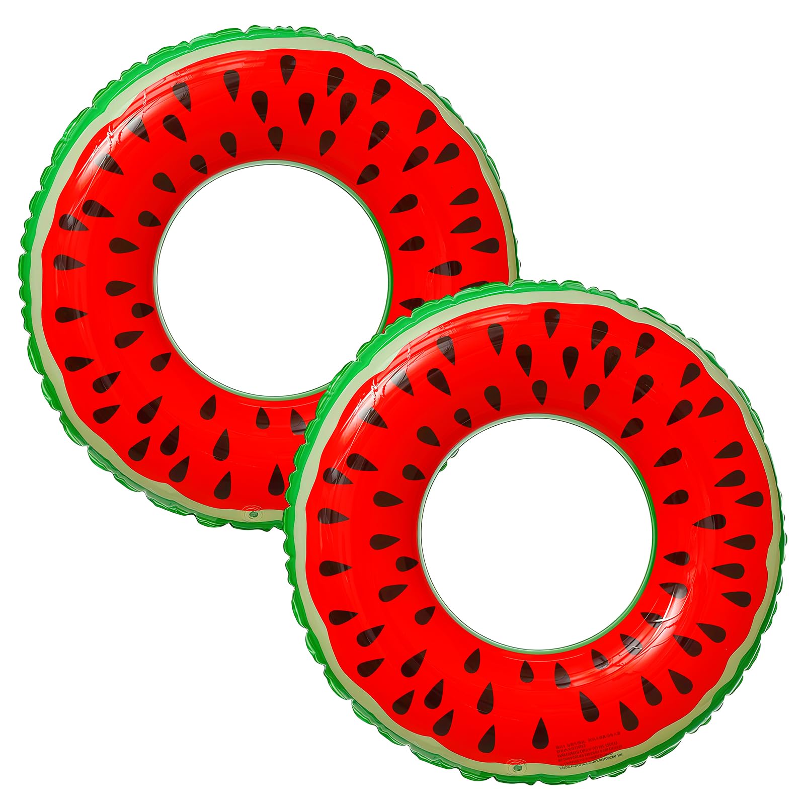 2 Pack Kids Inflatable Swimming Rings 70cm,Fruit Print Swim Rings for Adult Kid,Swimming Ring Inflatable Rubber Rings Pool Floats for Boys Girls Women Paddling Pool,Beach,Holiday and Summer Water Play