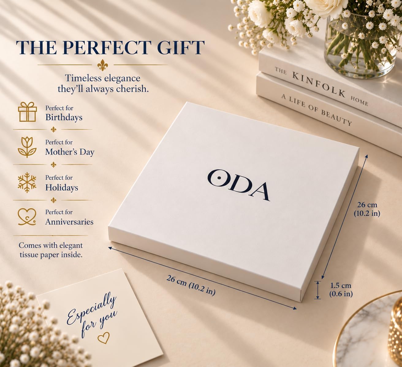 ODA Scarf, 100% Mulberry Silk Twill Square Scarf for Women, 35 x 35 Inch (90 x 90 cm), Hand-Rolled Edges, Paris Map Print, Luxury Neck Scarf, Hair Scarf, Gift Box Included