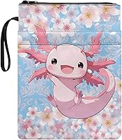 Vista 43 de doginthehole Fundas de libro con estampado de dinosaurios para amantes de los libros, funda con cremallera y bolsillo frontal, fundas protectoras