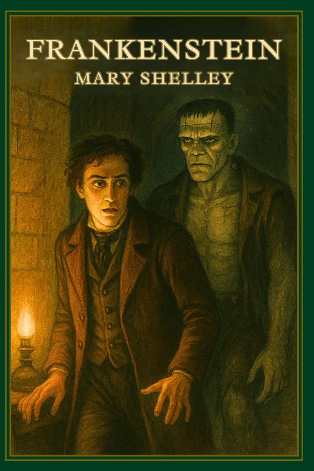 Frankenstein: The Illustrated Gothic Classic by Mary Shelley – A Timeless Horror Masterpiece of Science, Creation, and Tragedy