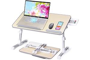 Slendor Adjustable Laptop Bed Table: The Ultimate Comfort and Convenience for Your WFH Needs