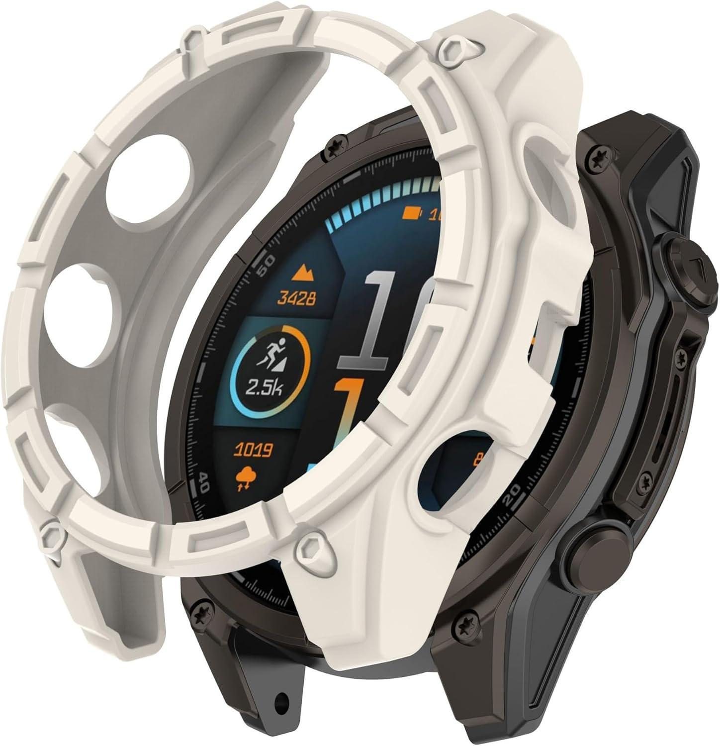 Custodie compatibili con Garmin Tactix 8 AMOLED 51 mm 47 mm, custodia