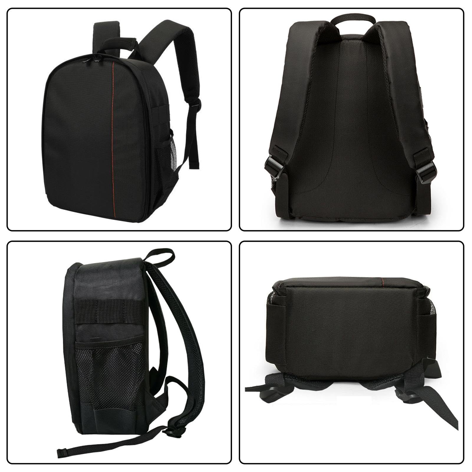Sac à Photographie Voyage | Pochette étanche pour Appareil Photo avec Support de Trépied | Sac à Dos Photo Résistant à L'usure