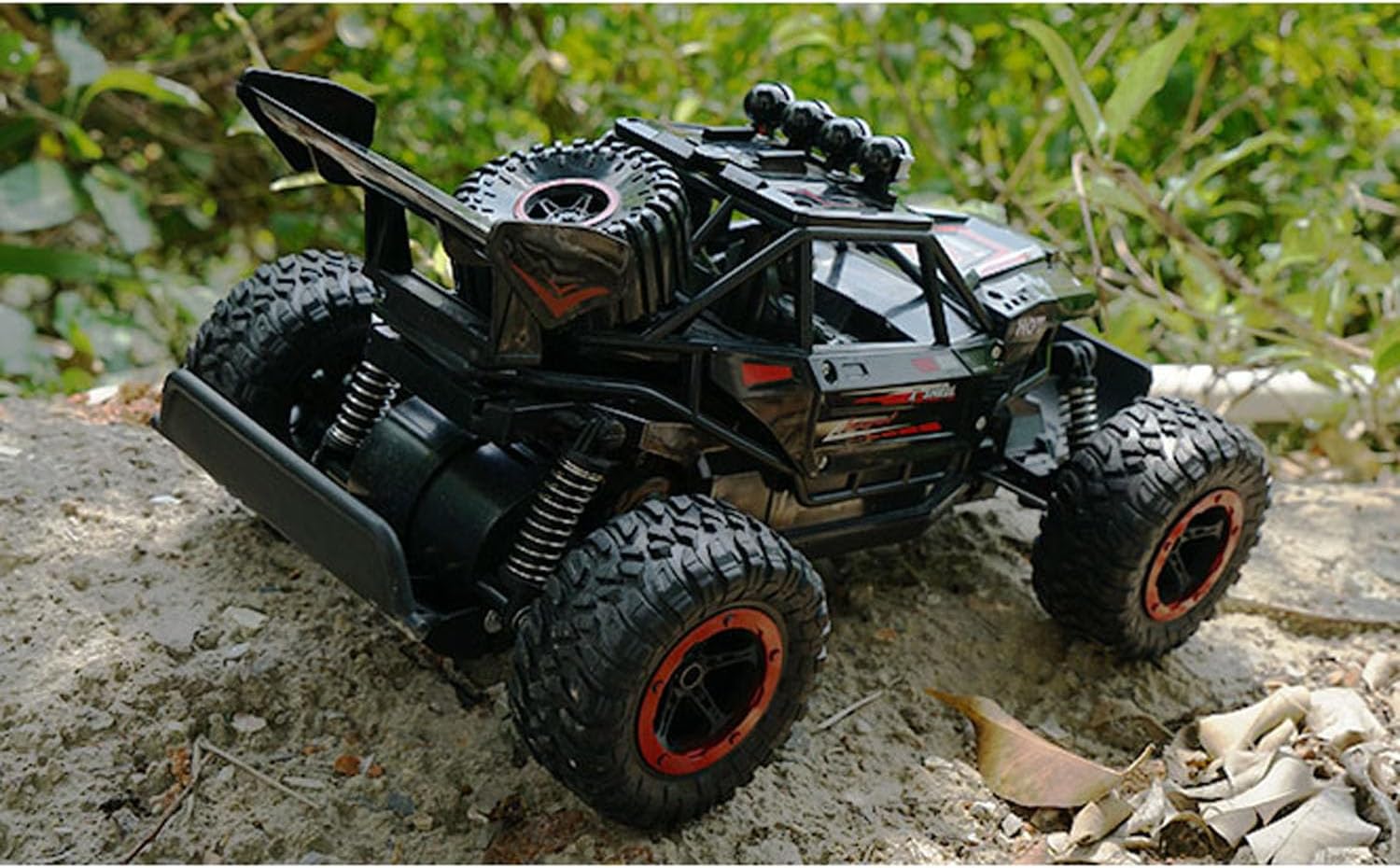 1/16 Q102 RC 4x4 On Road Racing Vehicle Remote Control Drift Car Battery LED Light Effects Ready to Run 2.4Ghz Radio Hobby Grade Model for Adult()