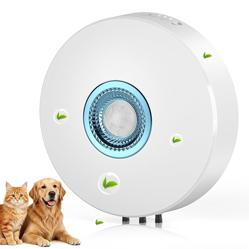 Desodorizador para Caixa de Areia de Gatos BlissBlaze com Sensor Inteligente, 3 Modos e Bateria de 2200 mAh - F252