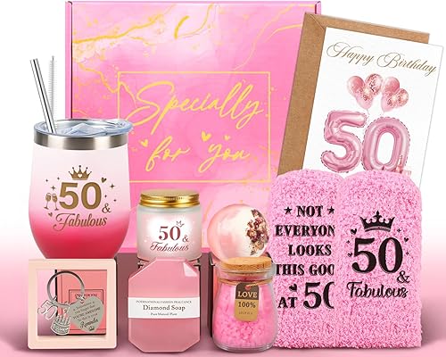50th Birthday Gifts for Her, 50th Birthday Gifts for Women