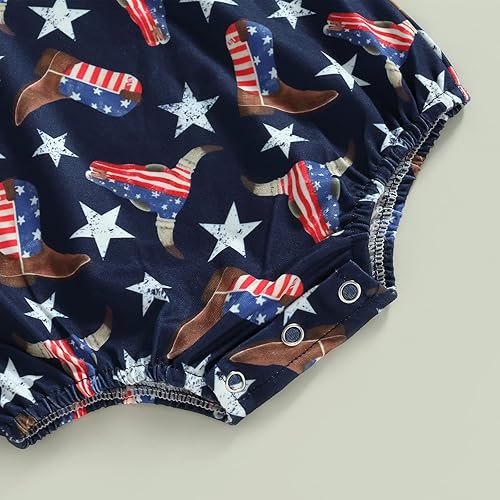 Miniatura 7 de Kayotuas Mameluco de burbujas para bebé, traje de vaquero recién nacido, traje de niño y niña, con estampado de vaca, camiseta de gran tamaño,