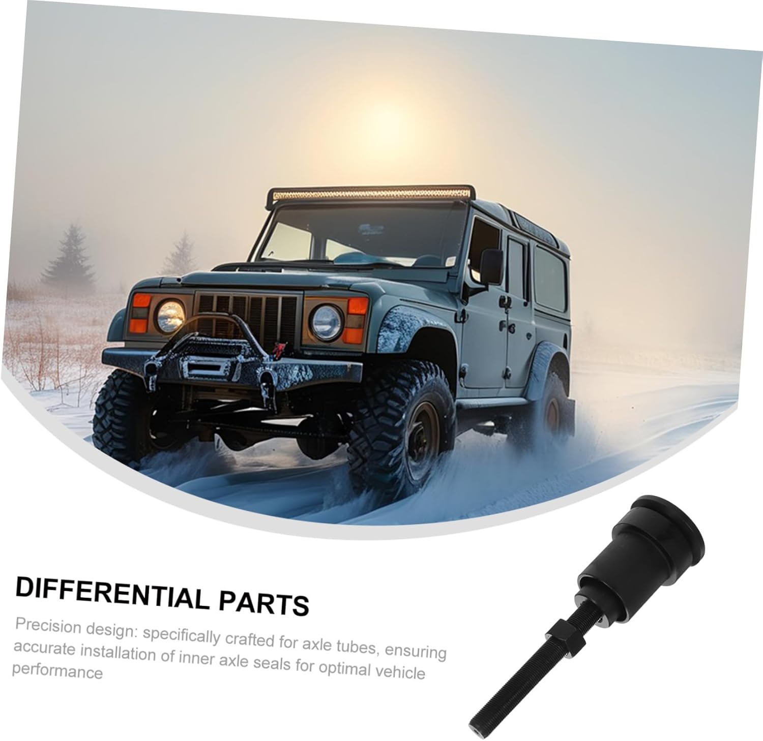 Durable Metal Construction for Front Differential Seal Replacement Precision Design for Optimal Vehicle Performance for Auto Repair and Off Road Enthusiasts