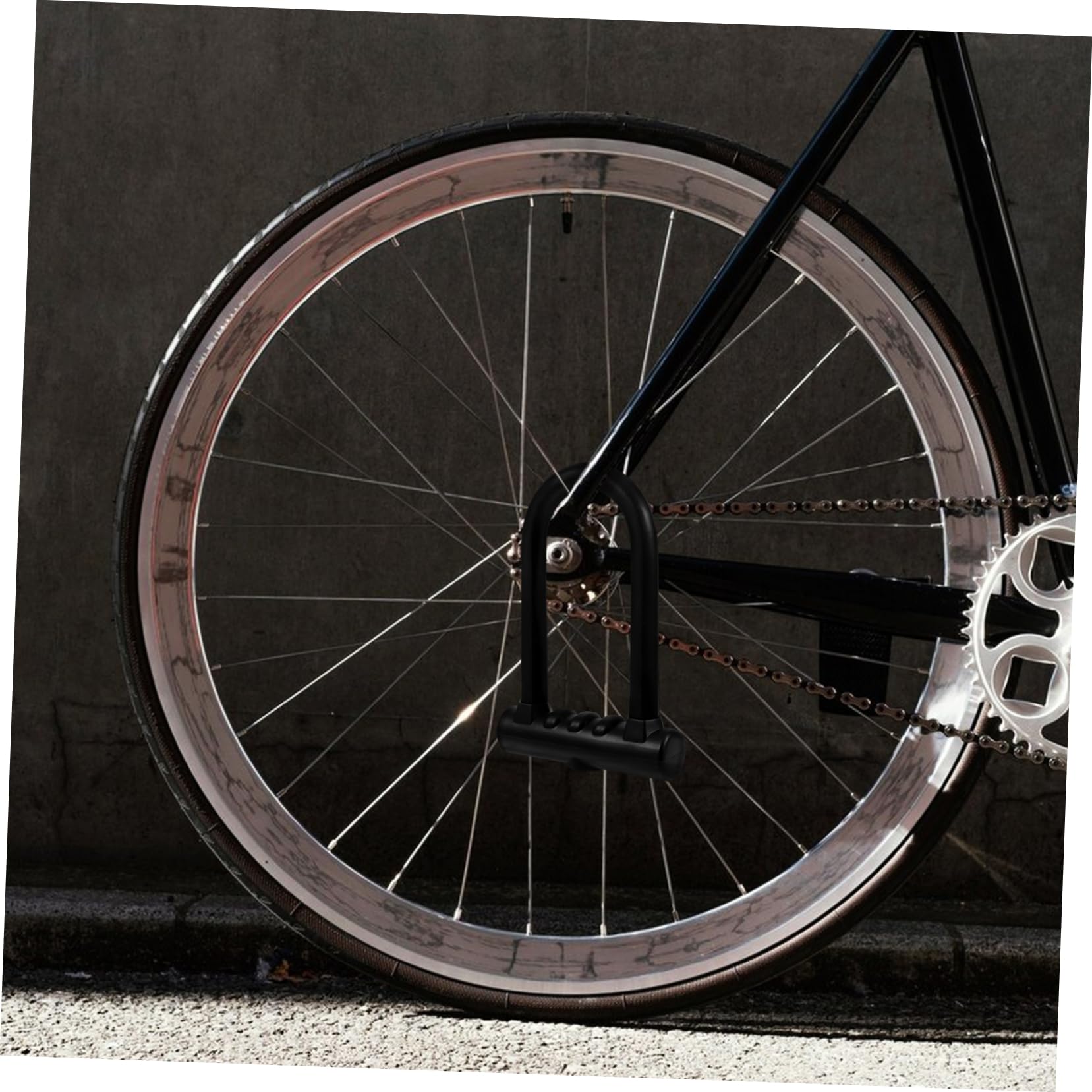 YARNOW Lucchetto Per Bicicletta u Lucchetto Resistente All'acqua Per Mountain Bike Catena Per Biciclette e Attrezzature Sportive