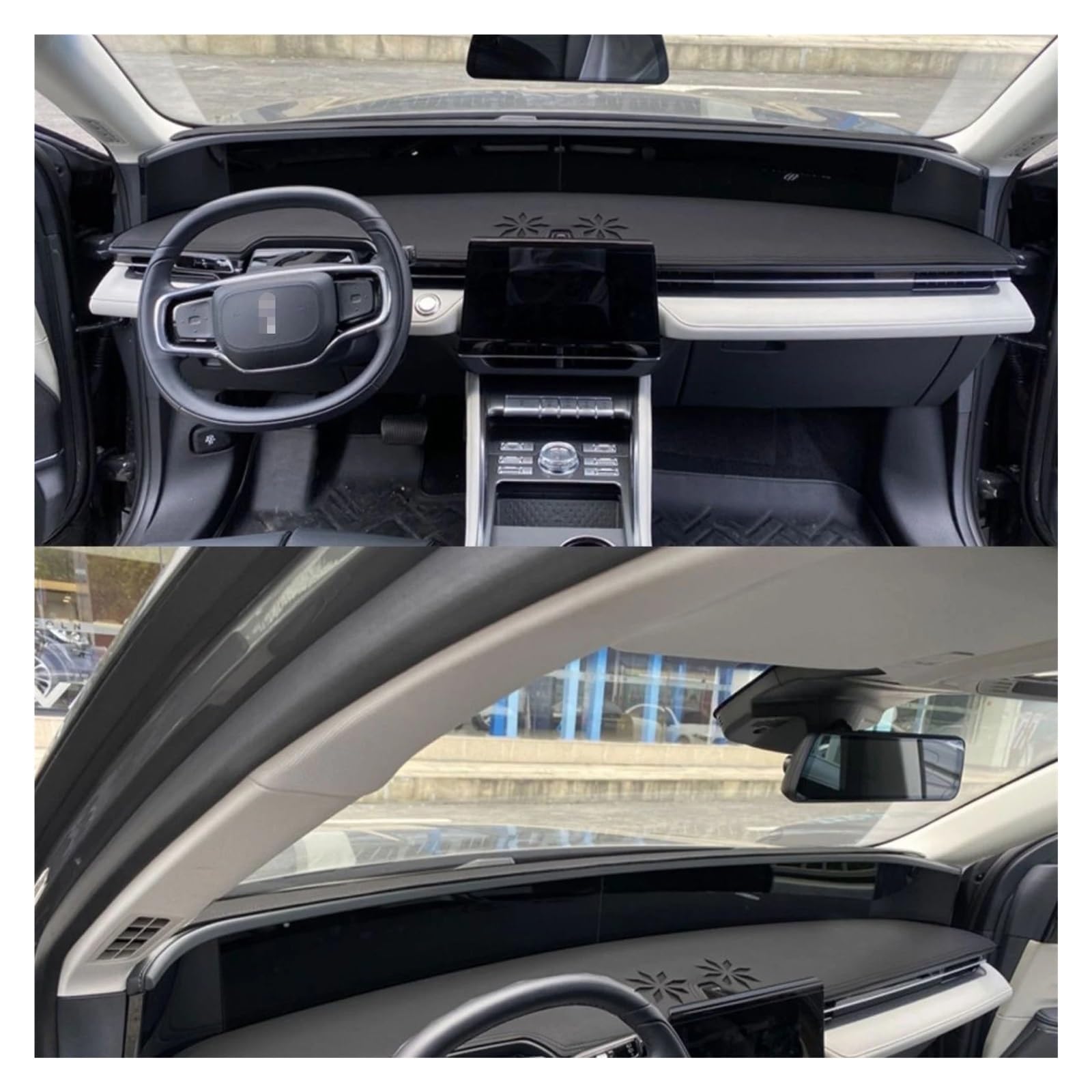 Antirutschmatten Für Lincoln Für Nautilus 2024 Dashboard Abdeckung Pad Dashmat Dash Matte Auto Zubehör Sonnenschirm Schutz Teppich Dashboard rutschfeste Mat