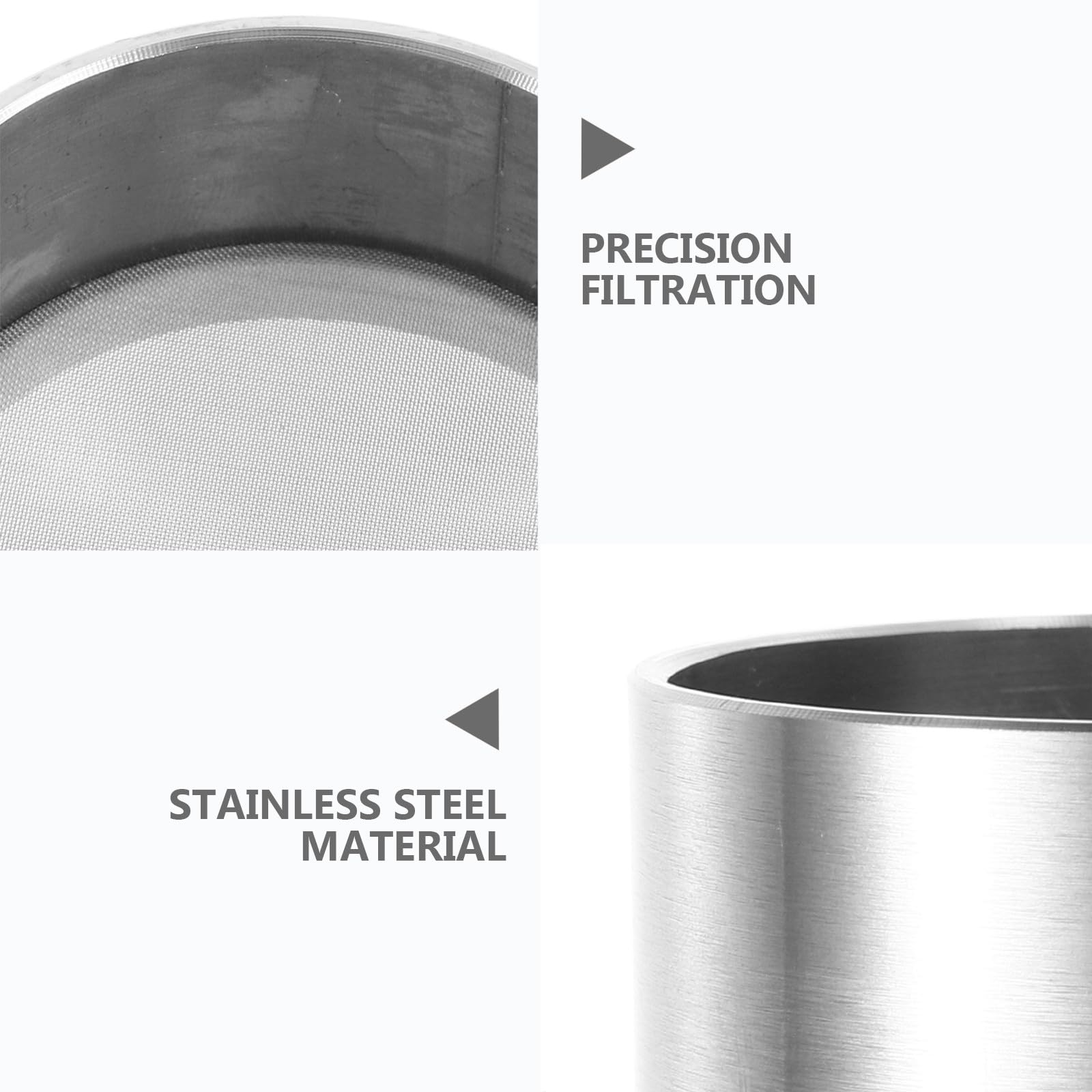Laborsieb Edelstahl 5cm Mesh 100 Feinmaschiges Sieb für Laborfilterung und Zellproben