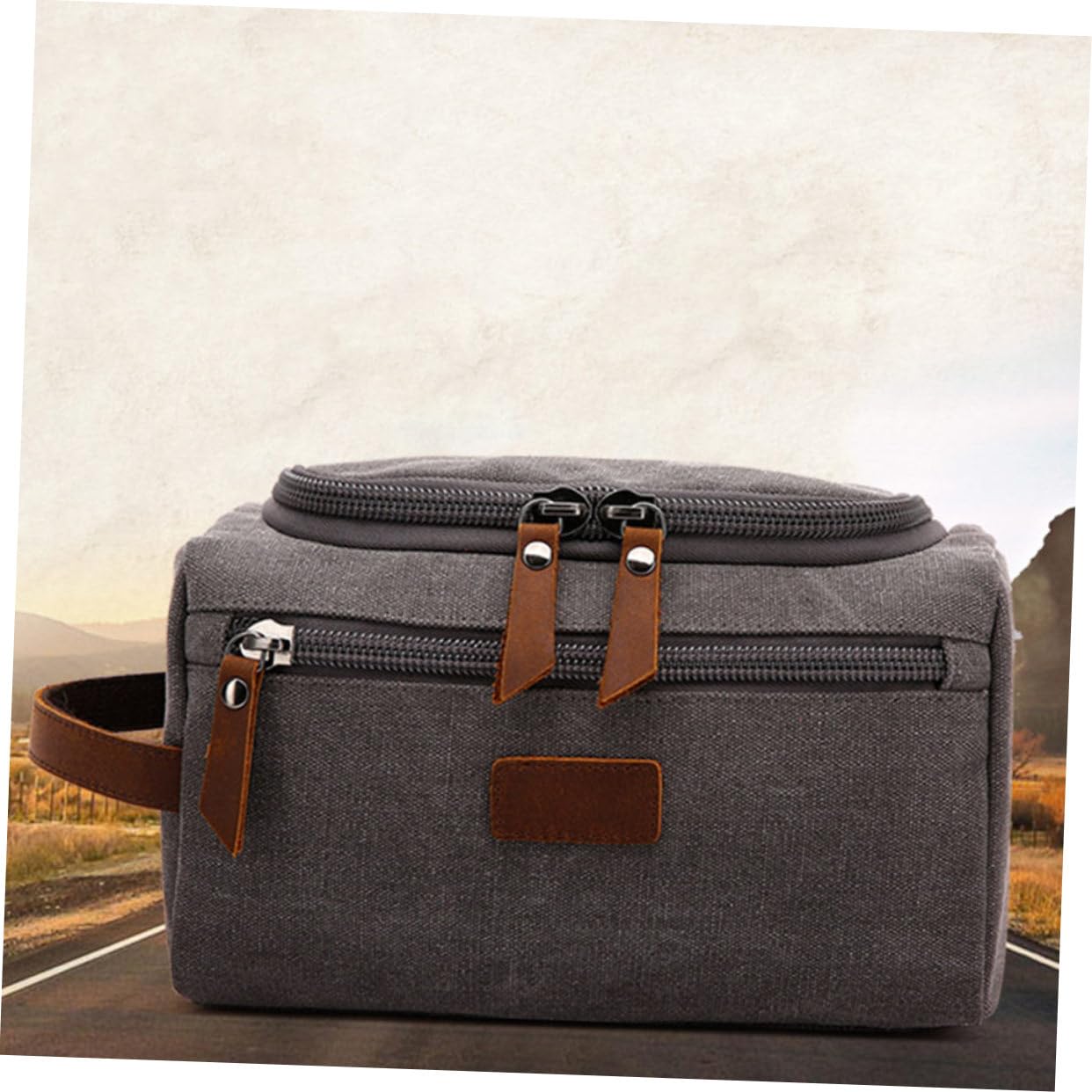 Gatuida 1pezzi Borsa Da Viaggio Capiente Tasche Cerniera Organizer Per Articoli Da Toeletta Personali Per Famiglia Custodia Portaoggetti Unisex Per Cosmetici Trucchi Kit Da Barba e Piccoli