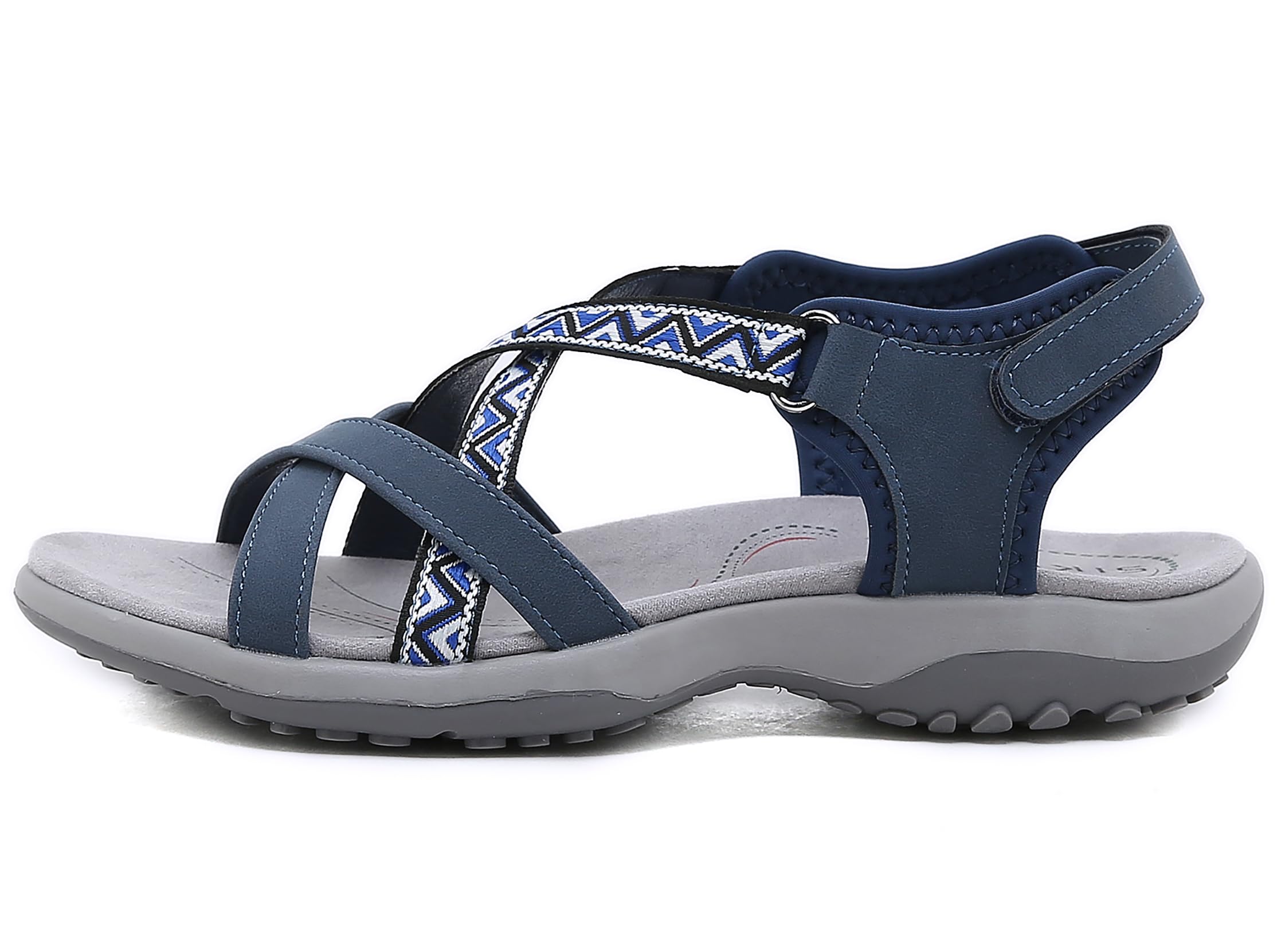 Meik Mangni Sandales Sport Femme Sandale de Randonnée d'été Sandales de Marche