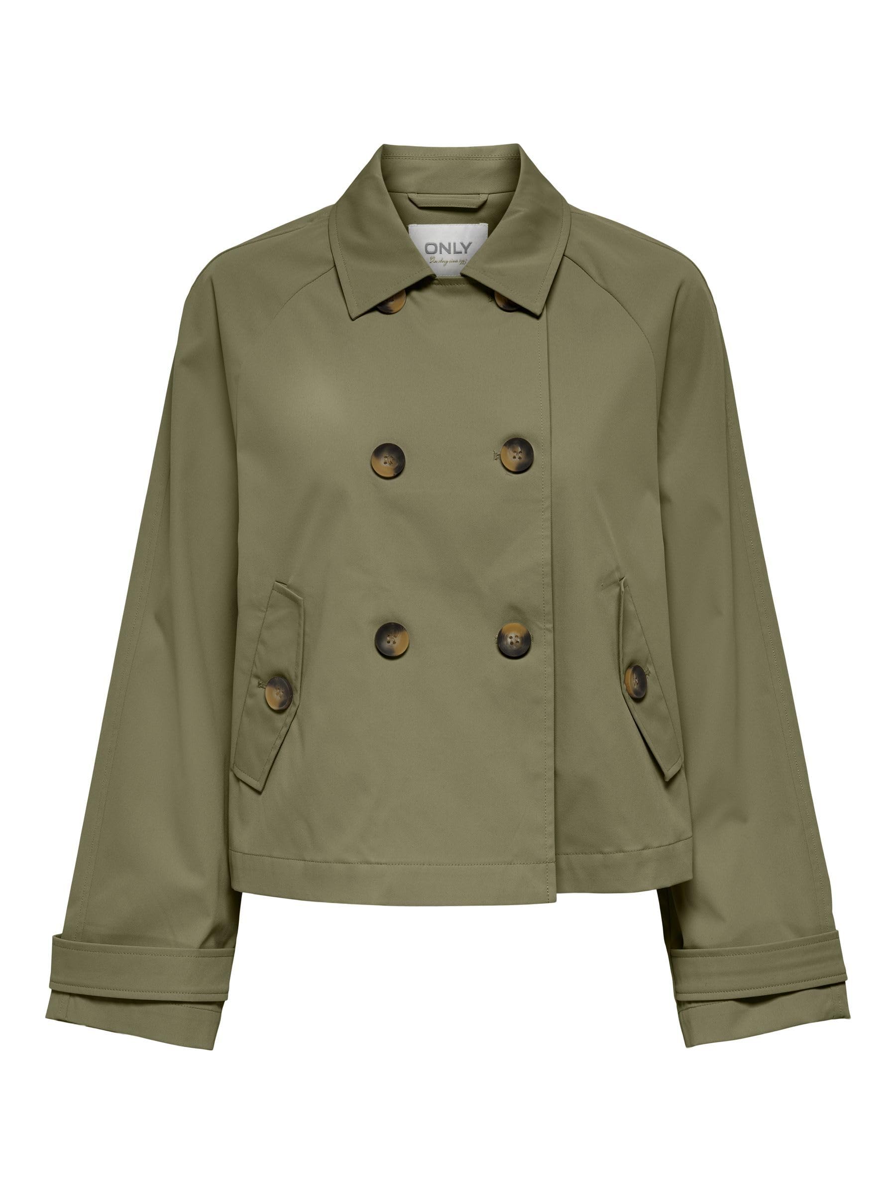 ONLY Female short trench coat, Aloe, L