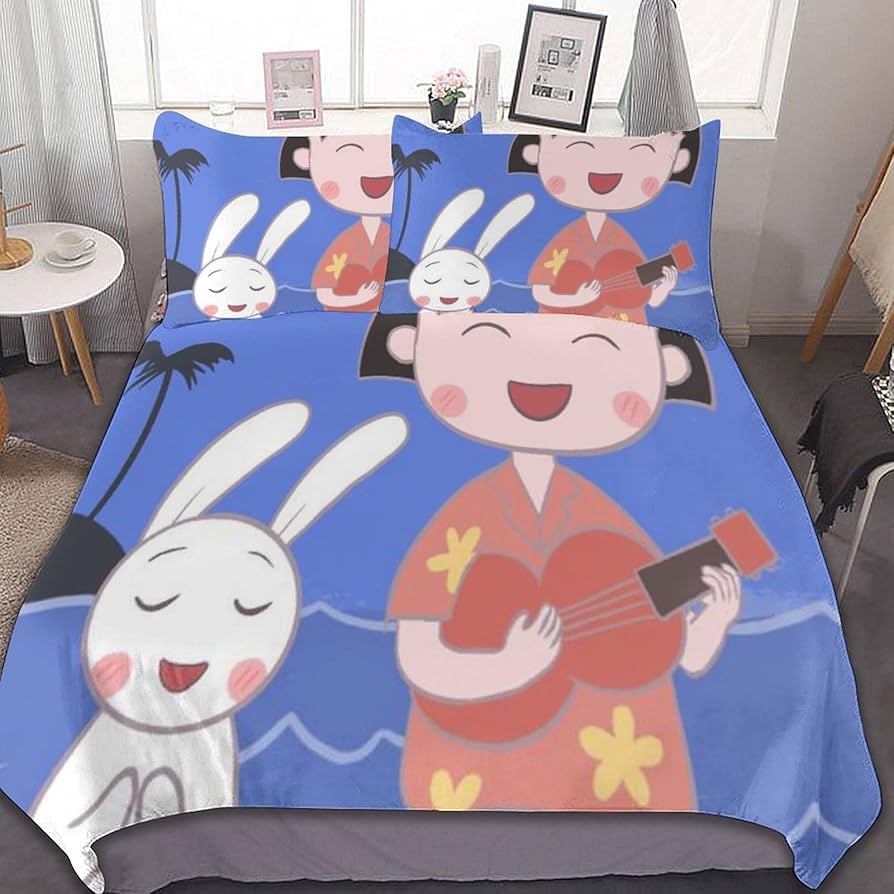 ちびまる子ちゃん　布団　カバー　（シングル） Amazon｜ちびまる子ちゃん 3ピース寝具セット 布団カバー