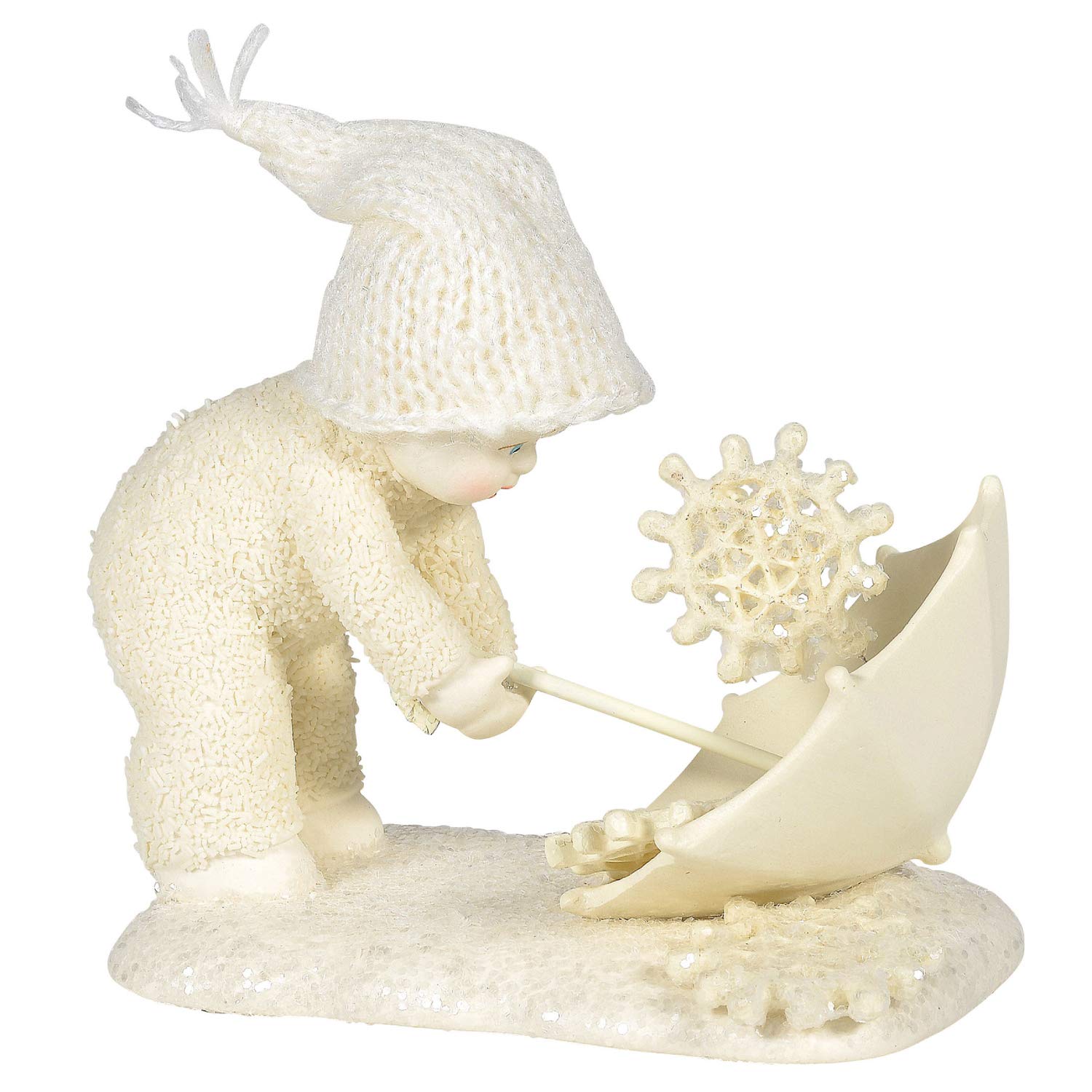 Department 56 Snowbabies Classics Snow Showers Figurine, 3.5 Inch, Multicolor