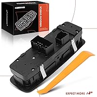 Vista 8 de A-Premium Interruptor de ventana eléctrico maestro de 8+13 pines compatible con Dodge Dart 2013-2016 y Jeep Cherokee 2014-2016 y Chrysler 200