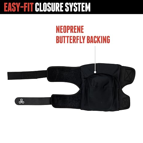 Triple Eight KP 44 Knee Pads Heavy Duty Protection for Skateboarding, Inline Skating/Rollerblading, Roller Derby, and Biking