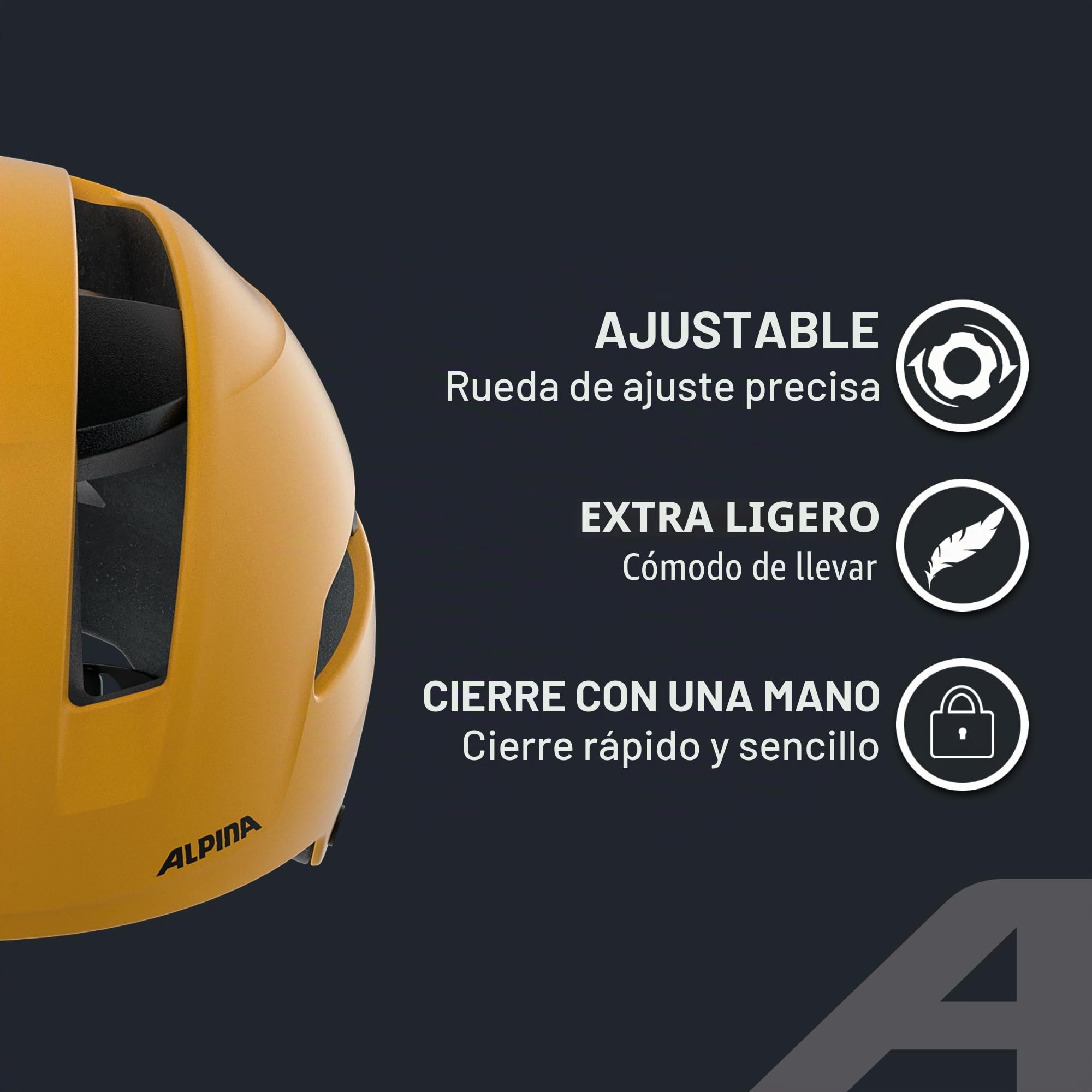 ALPINA Unisex - Adultos, Soho Casco de Ciclismo, Burned-Yellow Matt, 55-59 cm
