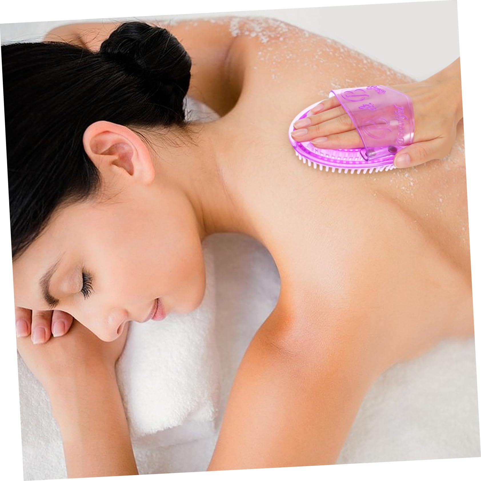 CALLARON 5stücke Handgehaltene Massagelinie Aus Silikon Praktische Massagebürste Durchblutung Und Muskelentspannung Für Körperpflege Und Wellness