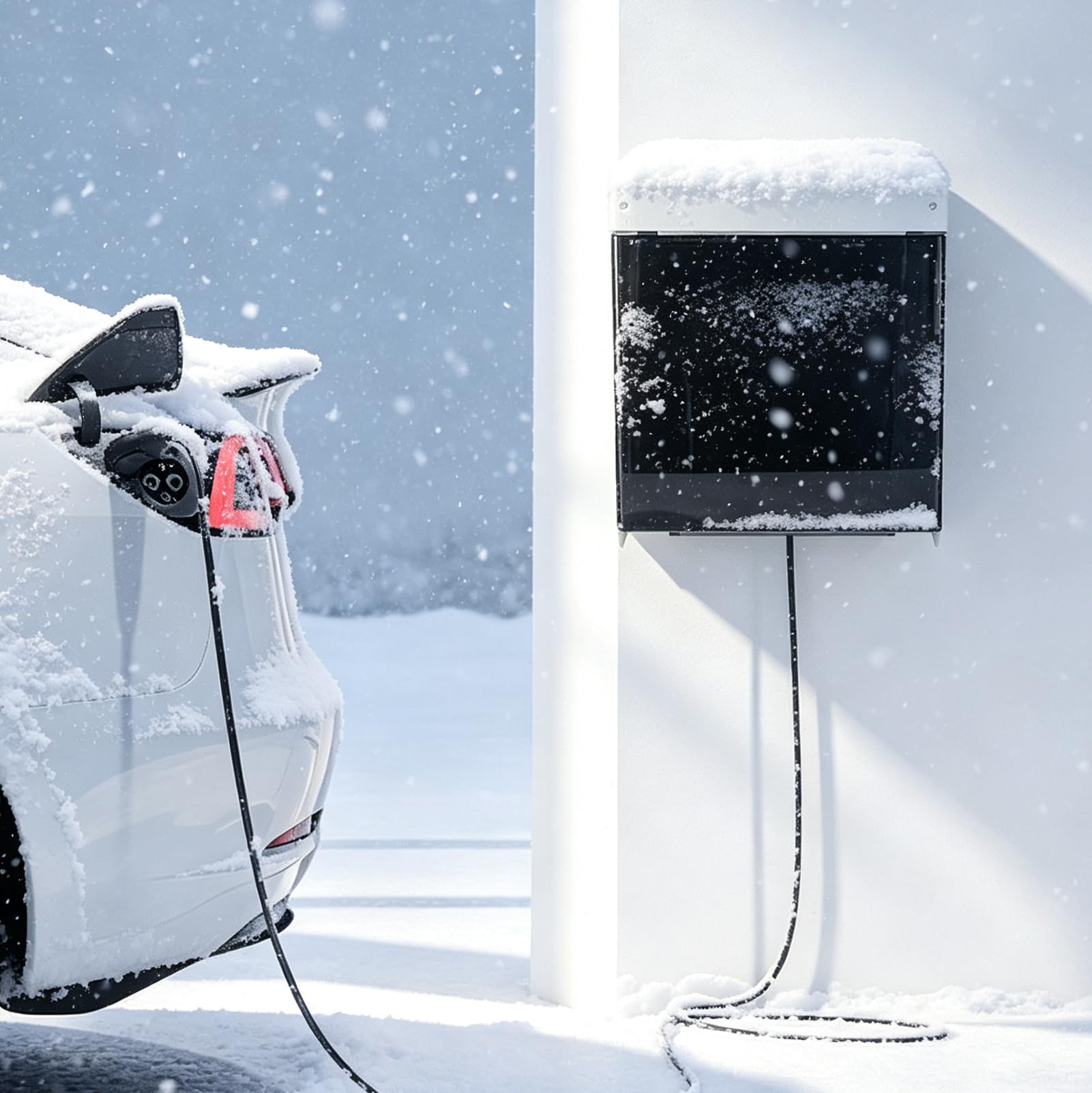 LIROPAU Dach ochronny do stacji ładowania pojazdów elektrycznych