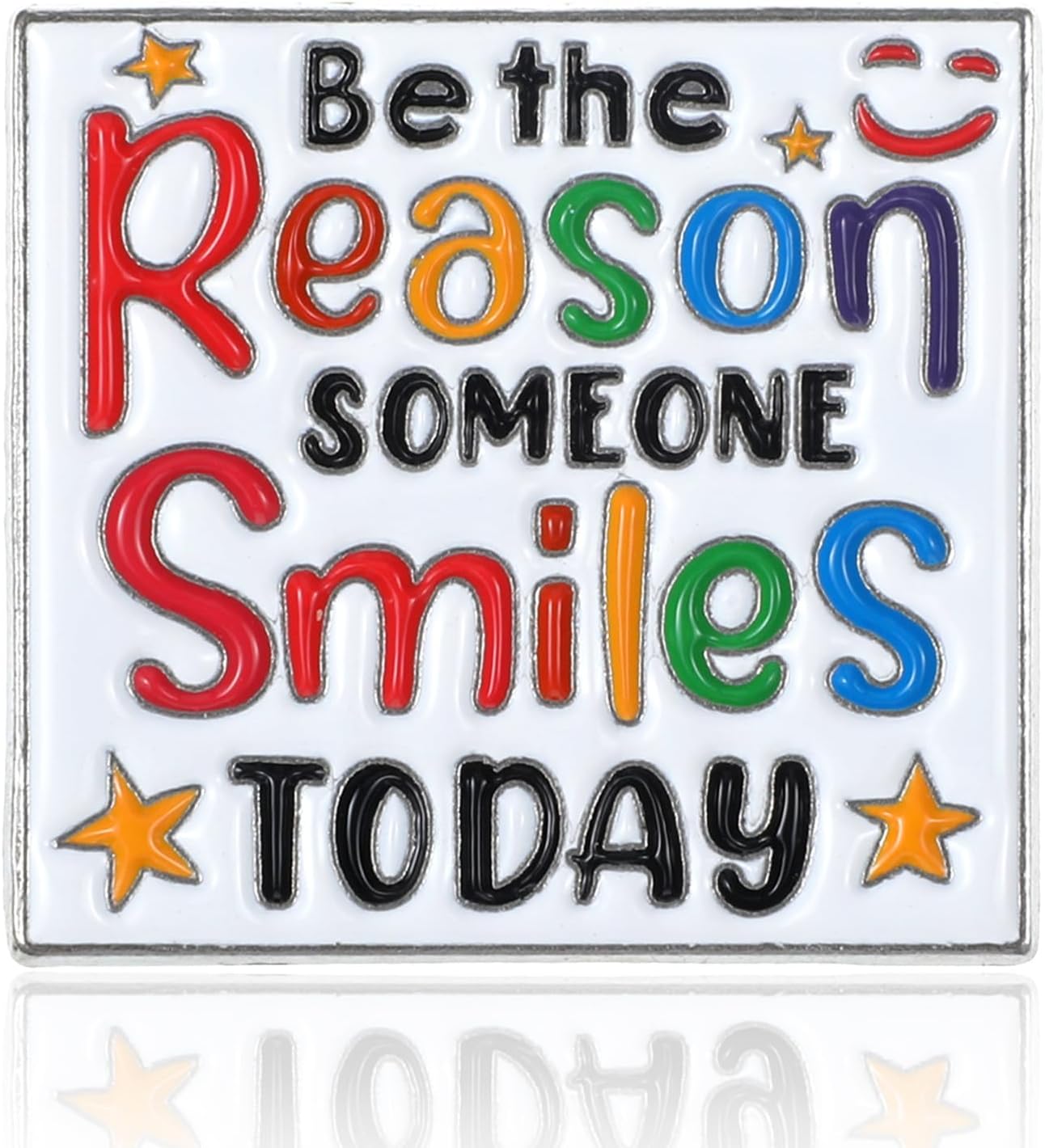 Enamel Pins Funny Inspirational Quote Lapel Brooch for Decoration