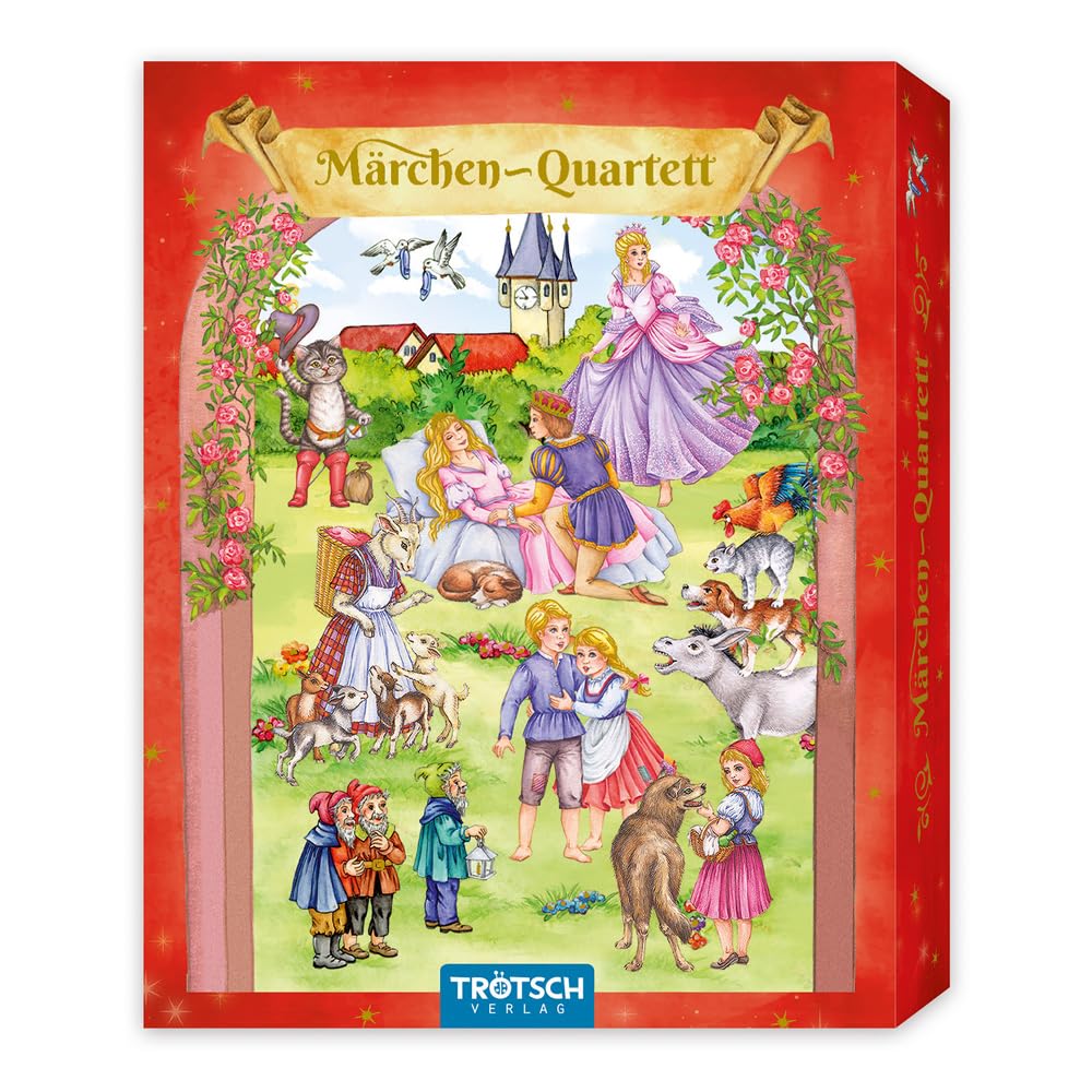 Trötsch Verlag Quartett Spiel Märchen Ab 3 Jahren
