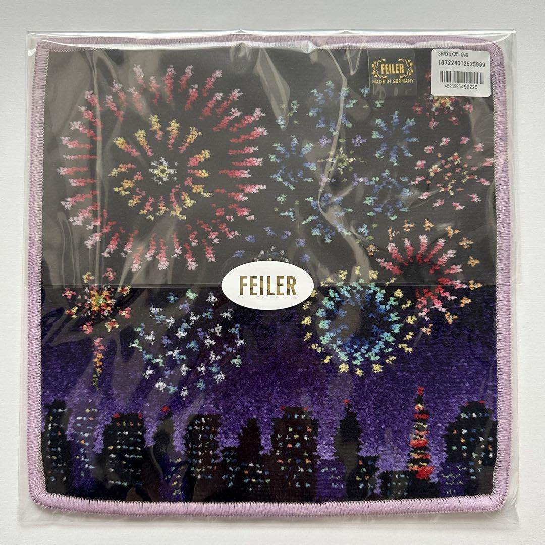 FEILER PEANUTSxフェイラーコラボハンカチ花火　2枚 フェイラー FEILER ハンカチ スヌーピー 花火 ②｜Yahoo!フリマ