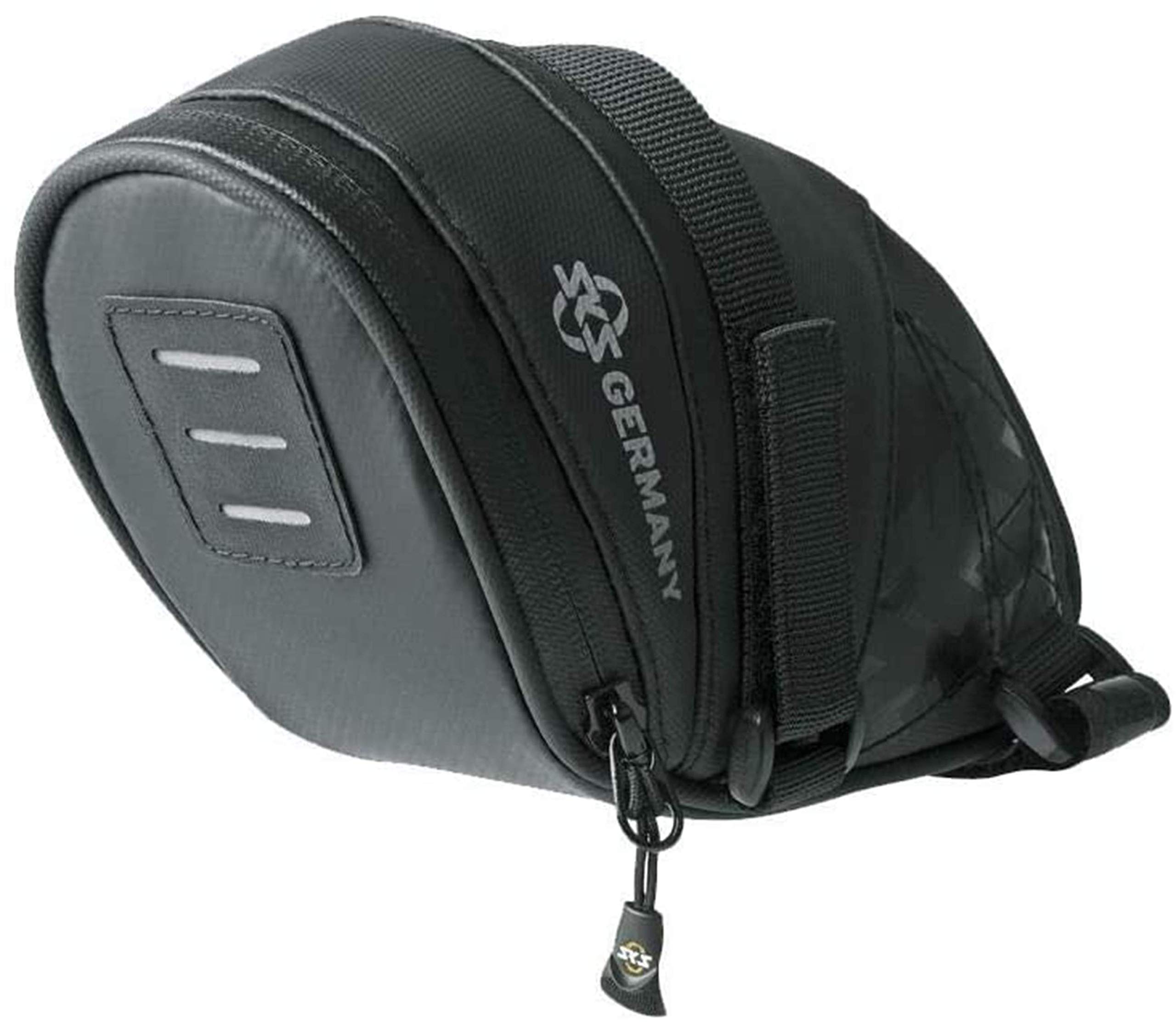 SKS GERMANY EXPLORER torba rowerowa, akcesoria rowerowe (torba podsiodłowa z gumowanej, wodoodpornej tkaniny, laminowane zamki błyskawiczne z ergonomicznym zamkiem błyskawicznym, pojemność)