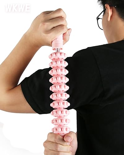 Miniatura 6 de Varilla de rodillo muscular con puntos de gatillo, palo de masaje corporal flexible para ayudar a las piernas, la espalda, la recuperación del