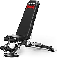 Birdfeel 1800LBS Adjustable Weight Bench - Heavy Duty Home Gym Bench with Removable Leg Holder for Incline/Decline/Flat Workouts