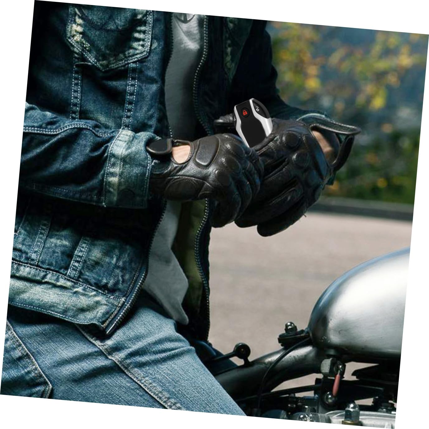 PACKOVE Allarme per Moto Avviamento a Distanza 12v Kit Antifurto Moto Atv Blocco Automatico e Allarme Sonoro per Sicurezza Veicoli in Condizioni Atmosferiche Avverse