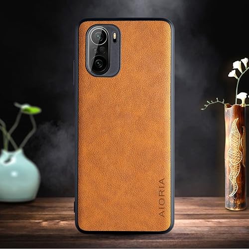 Vista 2 de Para Xiaomi Poco F3 Caso Xiaomi Redmi K40 Pro, 6.67 pulgadas Premium PU Cuero Teléfono Cubierta Retro Diseño Completo Funda protectora para Xiaomi