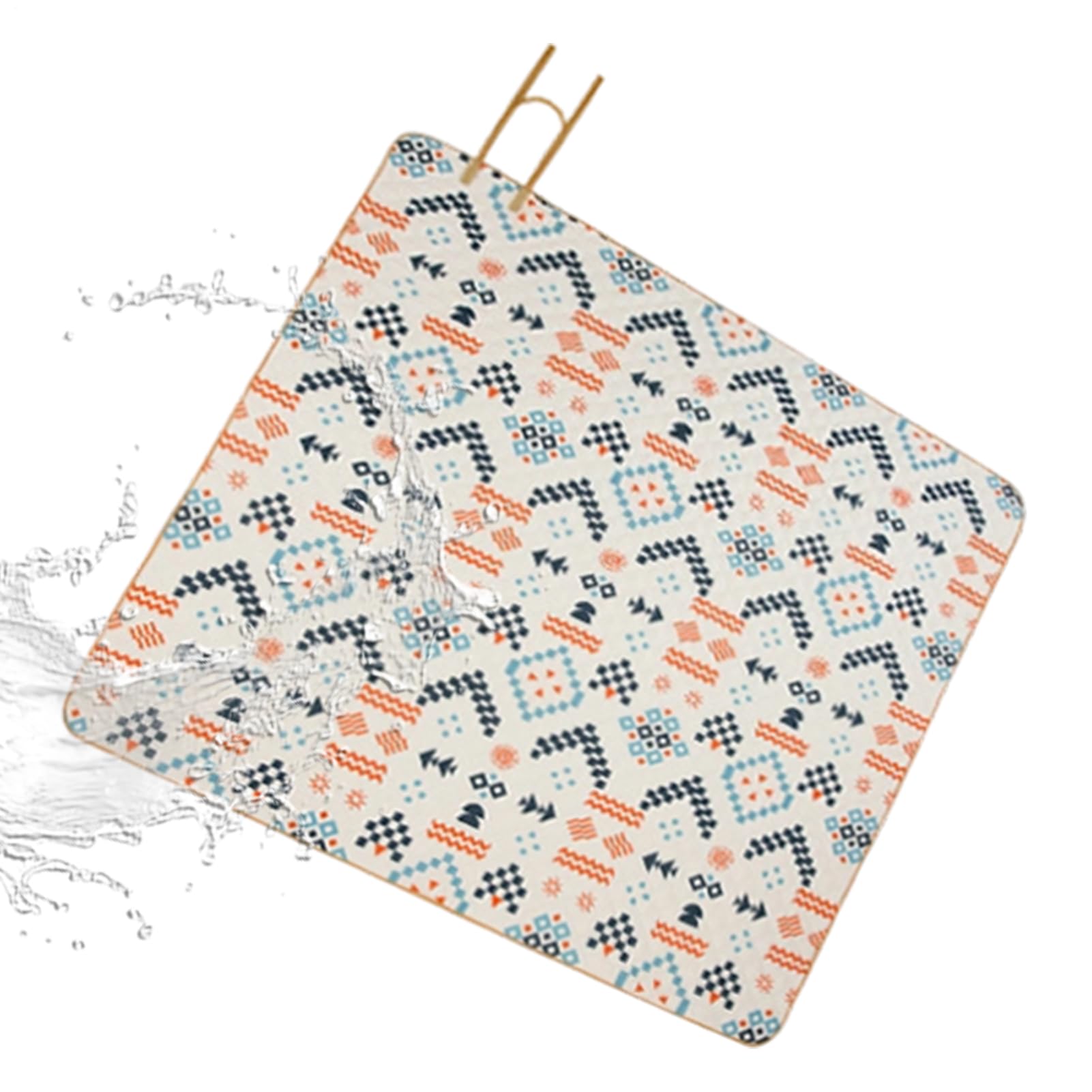 Couverture De Pique-Nique Couverture Imperméable 200x150 cm | Tapis Pour Sortie Familiale pour Plage Camping Pique-nique et Activités de Plein Air