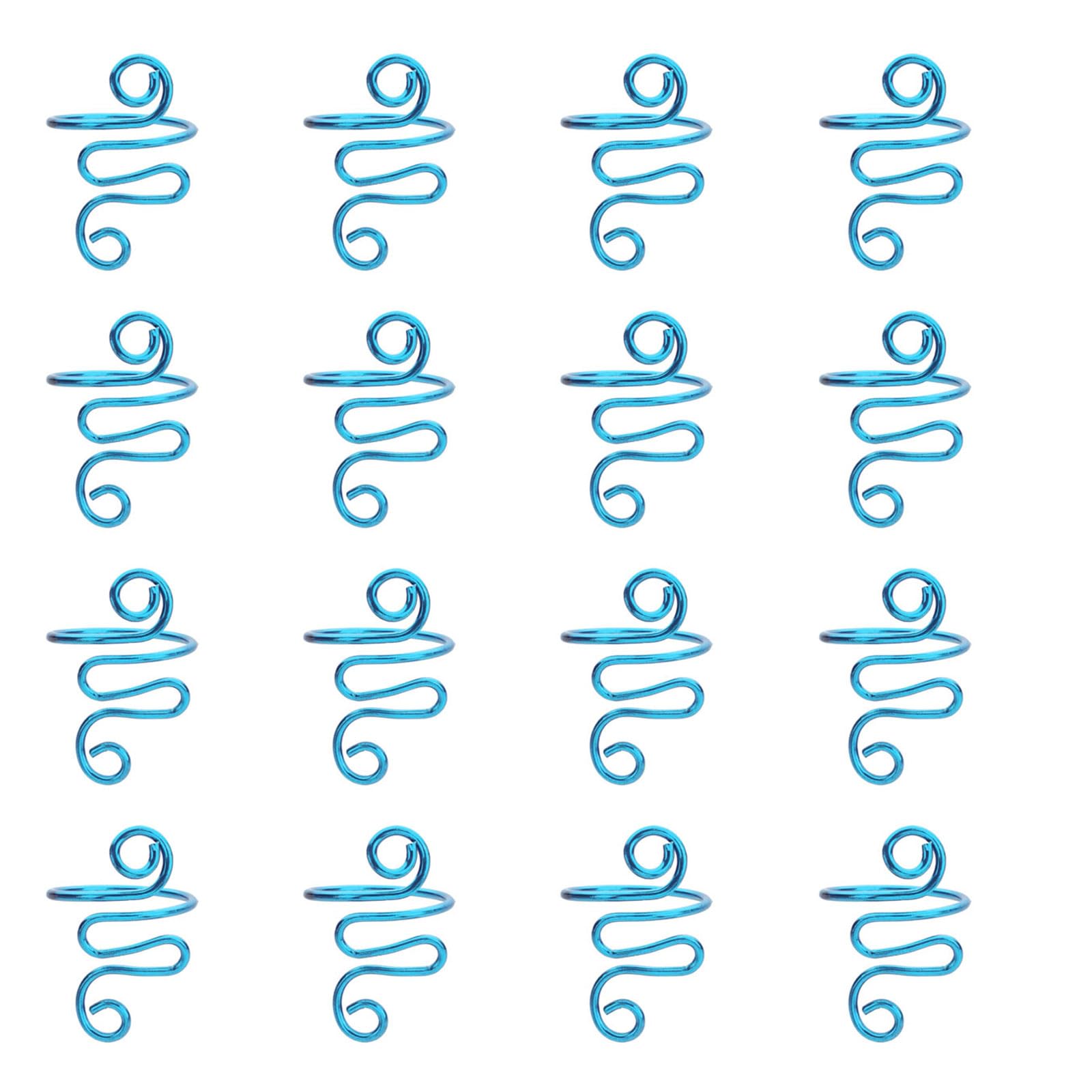 Tsophreniq 20 Pcs Yarn Tension Rings Snake Shape Open Adjustable Crochet for Crocheting Knitting