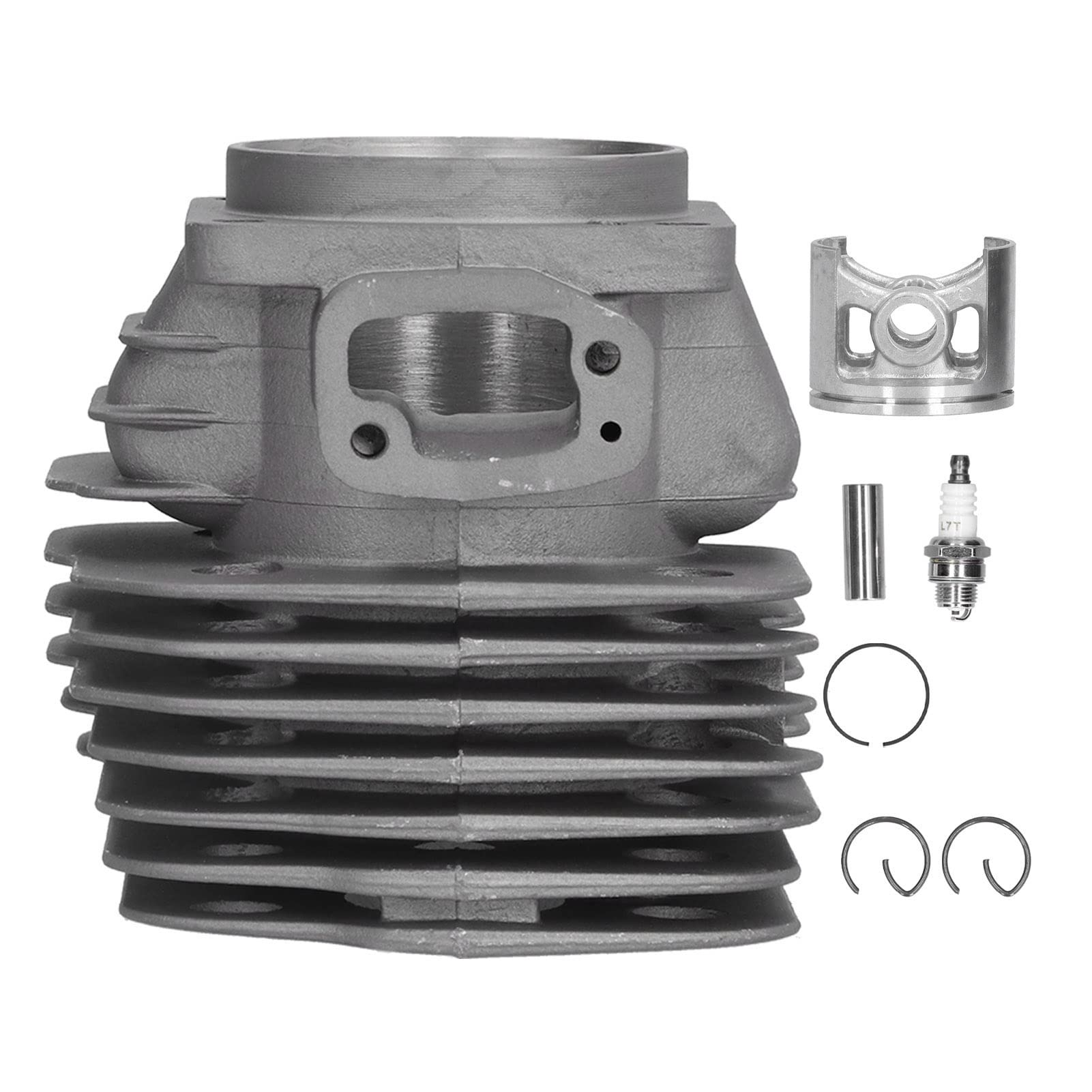 Zestaw tłoka głowicy cylindrów 54 mm Sworzeń pierścieniowy Akcesoria do pił łańcuchowych Zamiennik dla piły łańcuchowej 288XP 181 281 288 Stop aluminium o wysokiej zawartości