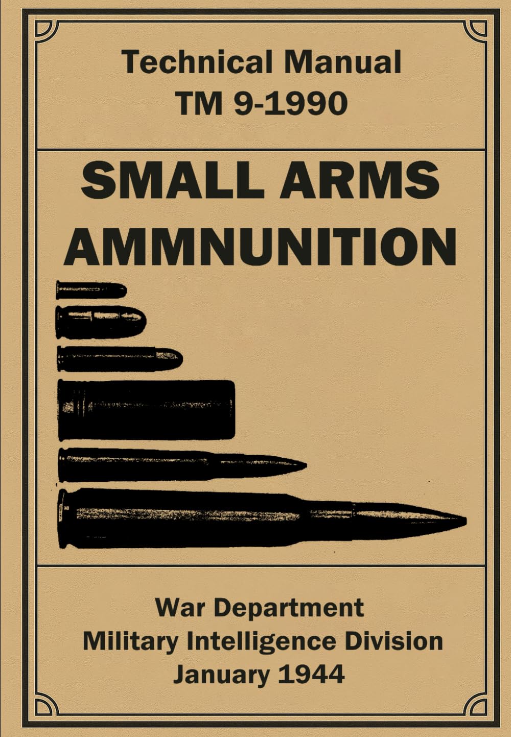 Small Arms Ammunition: Technical Manual TM 9-1990. May 1942