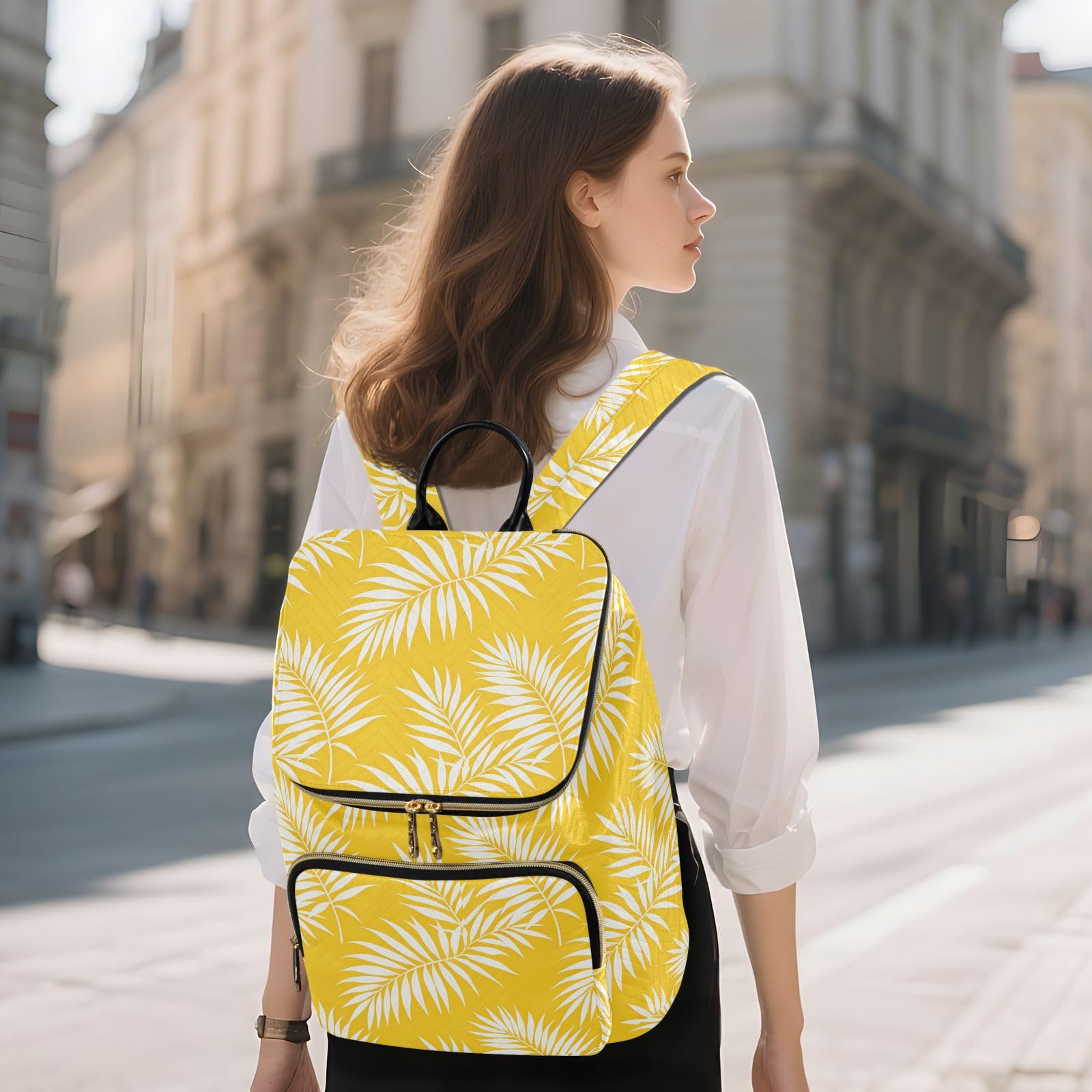 Zaino da 15 l, alla moda, da donna, morbido, resistente, di alta qualità