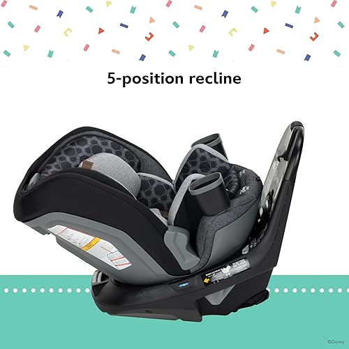 Miniatura 5 de Disney Baby Turn and Go - Asiento convertible todo en uno giratorio de 360 grados, diseño vintage de Mickey Mouse