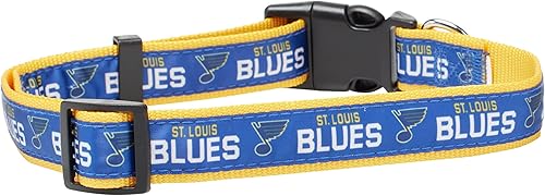 Miniatura 126 de Pets First Collar NHL para perros y gatos. Ajustable, lindo y elegante. ¡El mejor collar para fanáticos del hockey! Anaheim Ducks