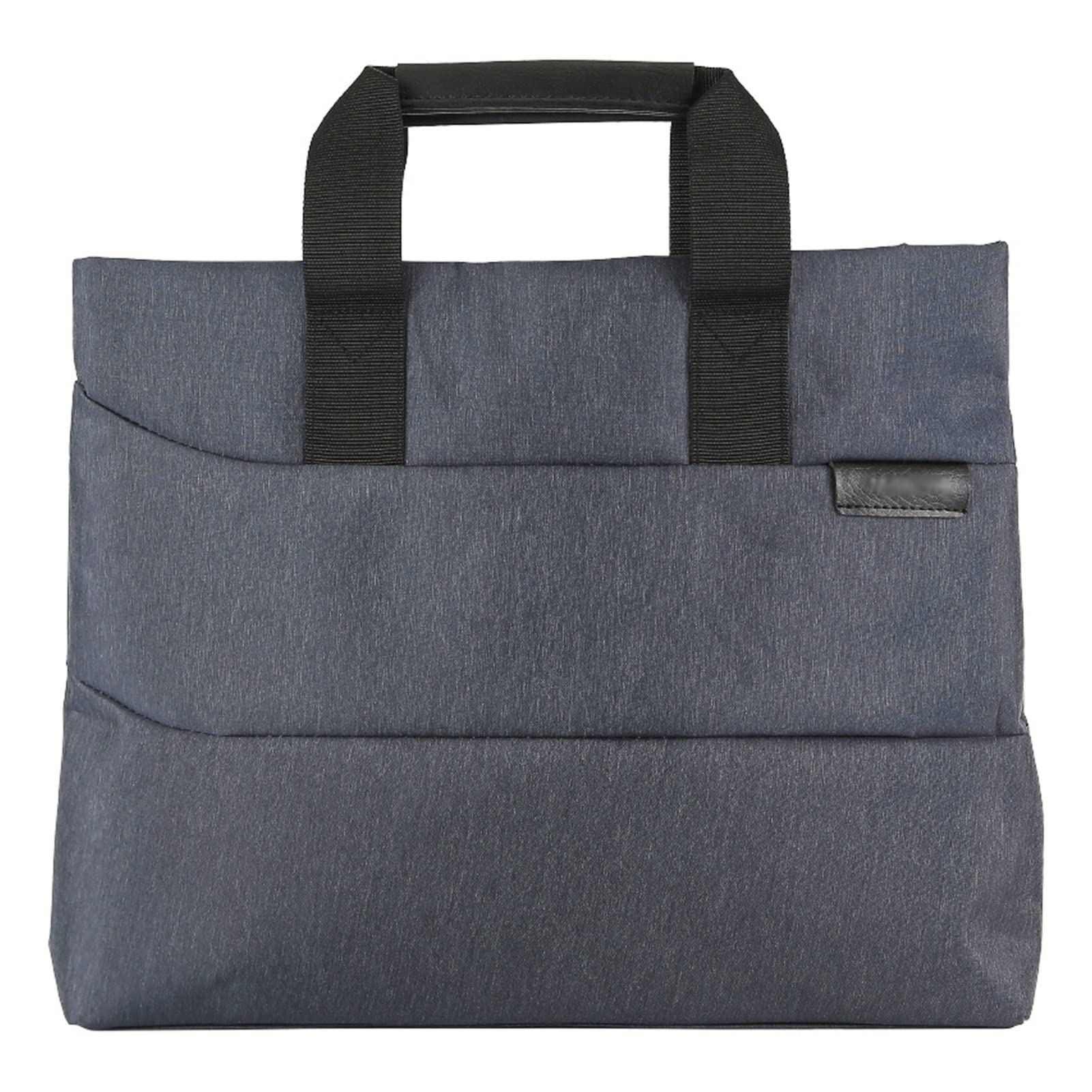 Ordenador Portátiles Funda Maletín portátil engrosado bolso de mano documento de negocios bolsa de cremallera bolsa de información bolsa de información portátil gris Funda Portatil Bolsa Multifunciona