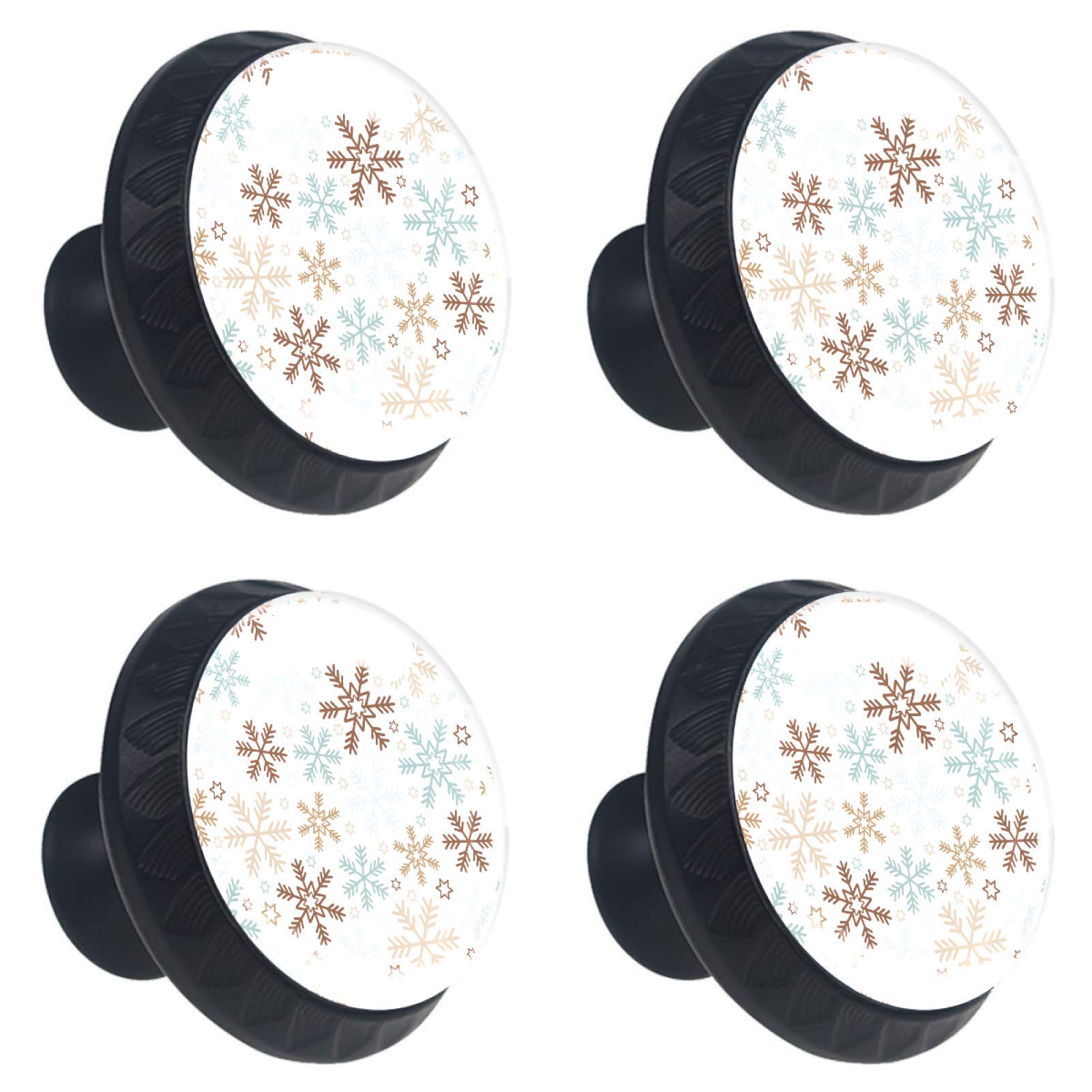 Bouton de tiroir flocon de neige en cristal pour sublimer votre salle de bain