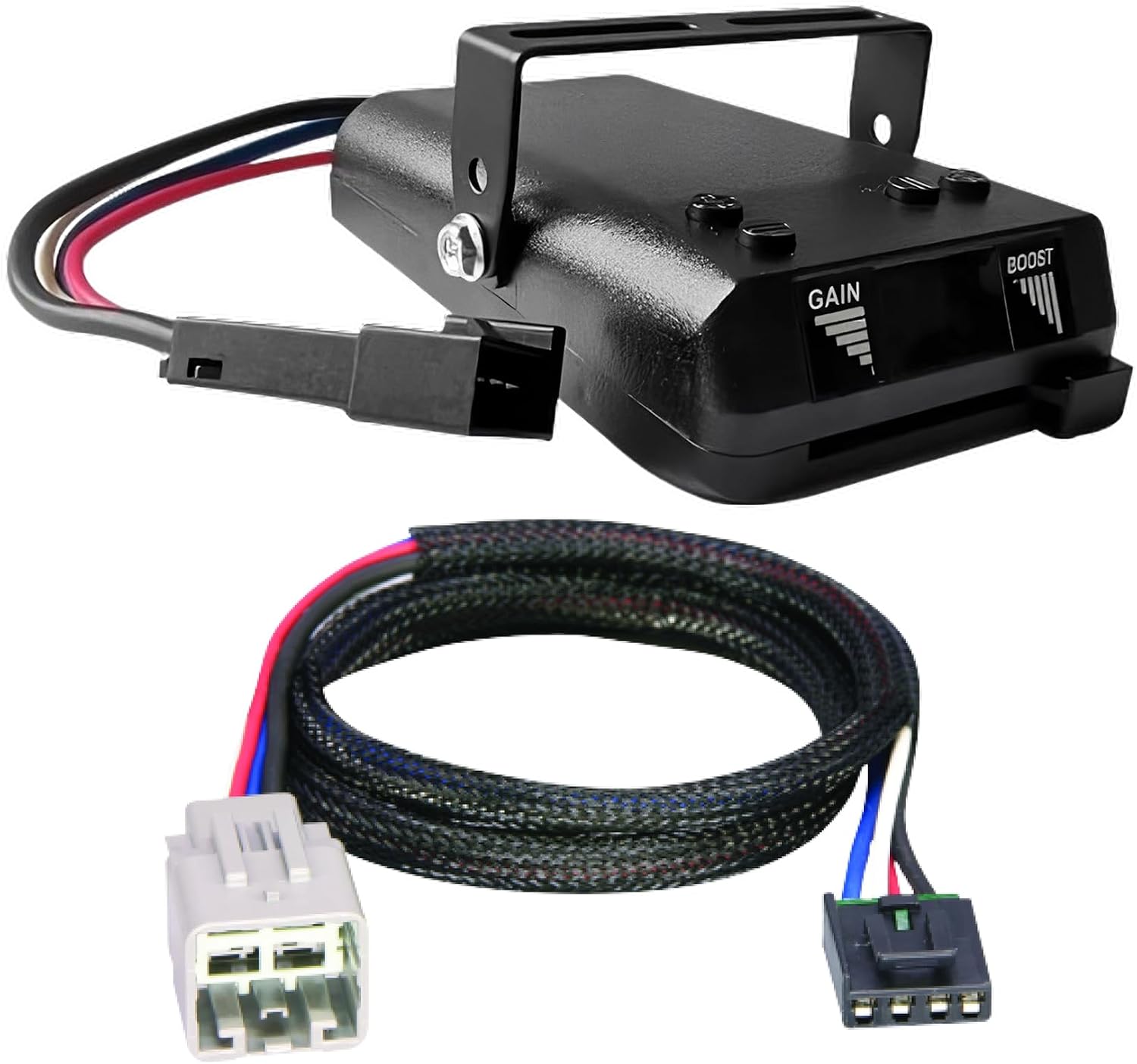 8507111 Timed Electric Brake Controller with Wiring Harness, Compatible with Ford F-250 Super Duty, F-350 Super Duty, F-450 Super Duty, F-550 Super Duty