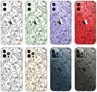 Vista 3 de MOSNOVO - Funda para iPhone 12/12 Pro, protección Buffertech de grado militar contra caídas (6.6 pies), antidesprendimiento, poliuretano Transparente