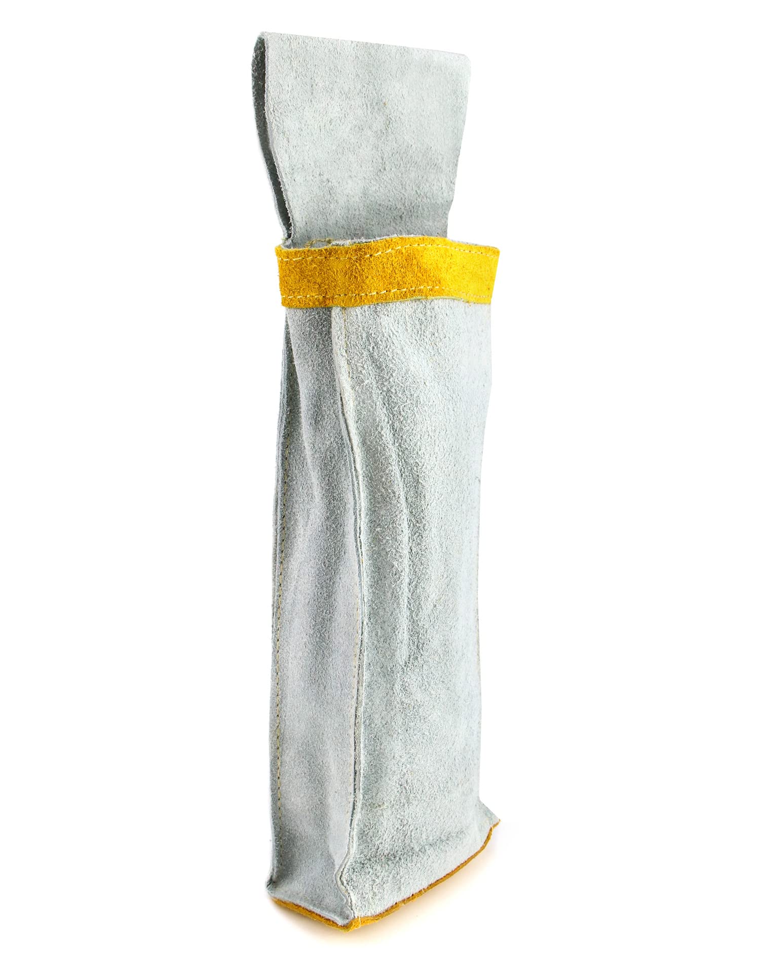 Buy QWORK Welding Rod Bag, 1 Pack Split Cowhide Leather Electrode Flame